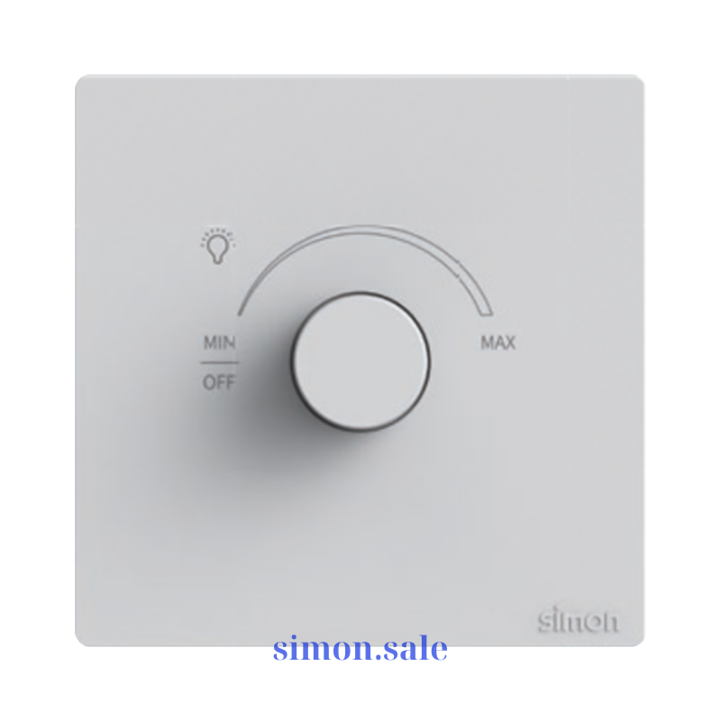 Chiet ap den led 200W chuan vuong mau trang series Simon K3 57E101