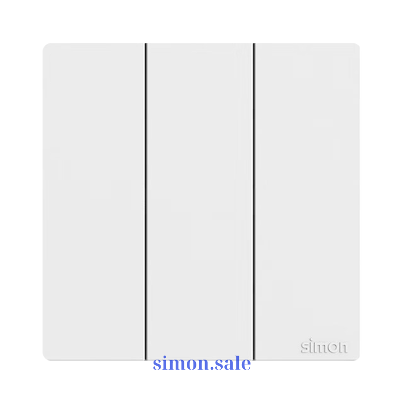 Cong tac ba 2 chieu chuan vuong mau trang 16A Simon K3 571032